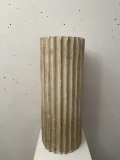 Outlet Pamono Cream Plaster Column, 1890s