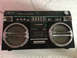 Pamono Crovn Radio & Stereo with Cassette Recorder, 1980s><noscript><img width=