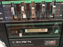 Pamono Crovn Radio & Stereo with Cassette Recorder, 1980s><noscript><img width=