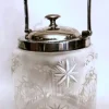 Pamono Crystal and Silver-Plated Ice Bucket with Lid from Mappin & Brothers> Ice Buckets & Wine Coolers