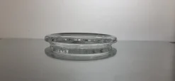 Pamono Crystal Bottle Coasters from Baccarat, 1930s, Set of 2> Dinnerware Accessories