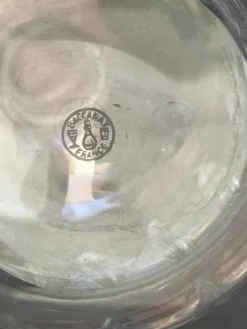 Pamono Crystal Decanter by Jacques Adnet, 1955