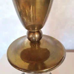 Pamono Crystal Desk Lamp in the style of St. Louis, 1890s><noscript><img width=