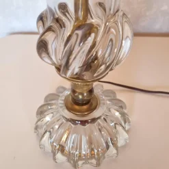 Pamono Crystal Desk Lamp in the style of St. Louis, 1890s><noscript><img width=
