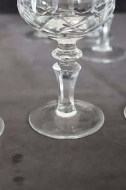 Clearance Pamono Crystal Glasses, 1970s, Set of 18