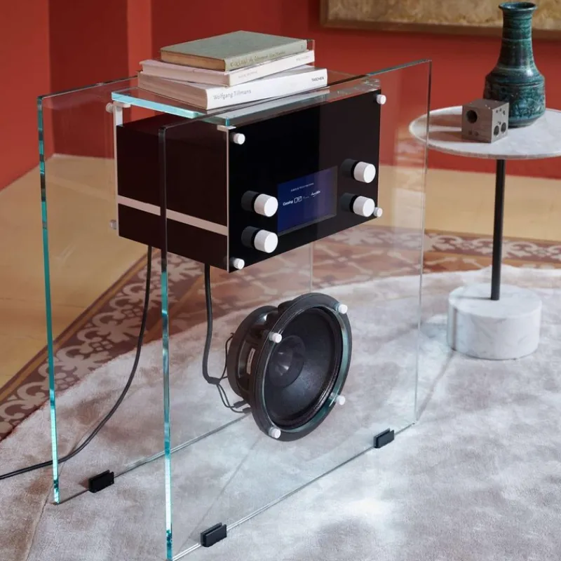 Hot Pamono Crystal Radio by Franco Albini for Cassina