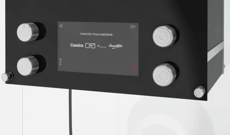 Hot Pamono Crystal Radio by Franco Albini for Cassina