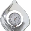 Sale Pamono Crystal Teardrop Clock by Jean Daum for Daum, 1960s