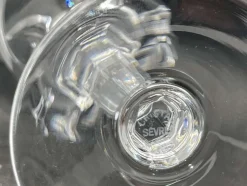 Pamono Crystal Wine Glasses of Sèvres Niagara Model, 1950s, Set of 11><noscript><img width=