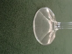 Pamono Crystal Wine Glasses with Gold Rim, 1960s, Set of 6><noscript><img width=