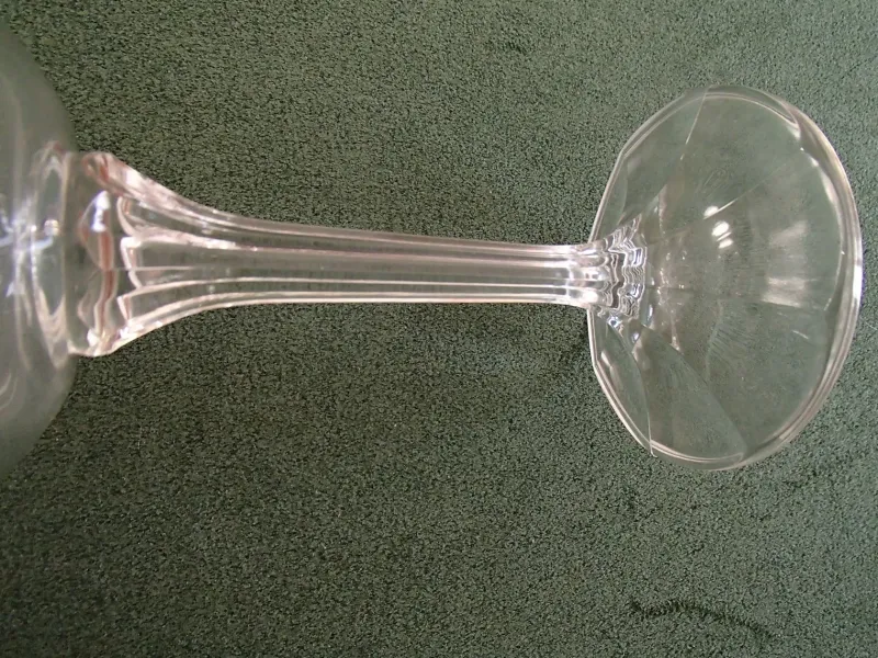 Pamono Crystal Wine Glasses with Gold Rim, 1960s, Set of 6> Glassware