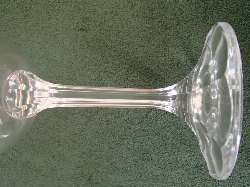Pamono Crystal Wine Glasses with Gold Rim, 1960s, Set of 6> Glassware