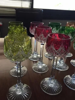 Online Pamono Crystal Wine Glassware from Baccarat, 1950s, Set of 12