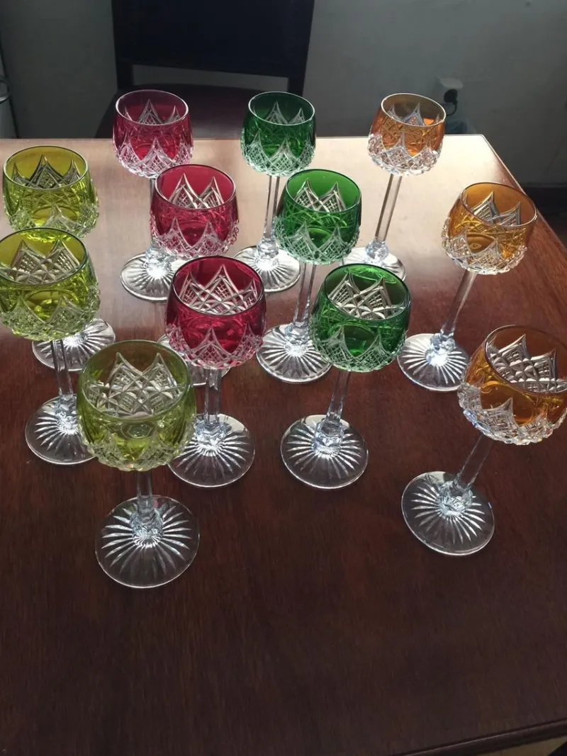 Online Pamono Crystal Wine Glassware from Baccarat, 1950s, Set of 12