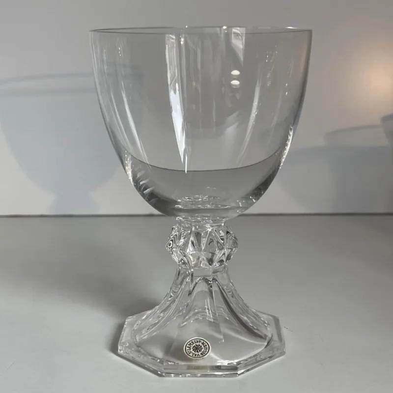Outlet Pamono Crystal Yale Champagne, Red Wine and White Wine Glasses from Val Saint Lambert, 1970s, Set of 27