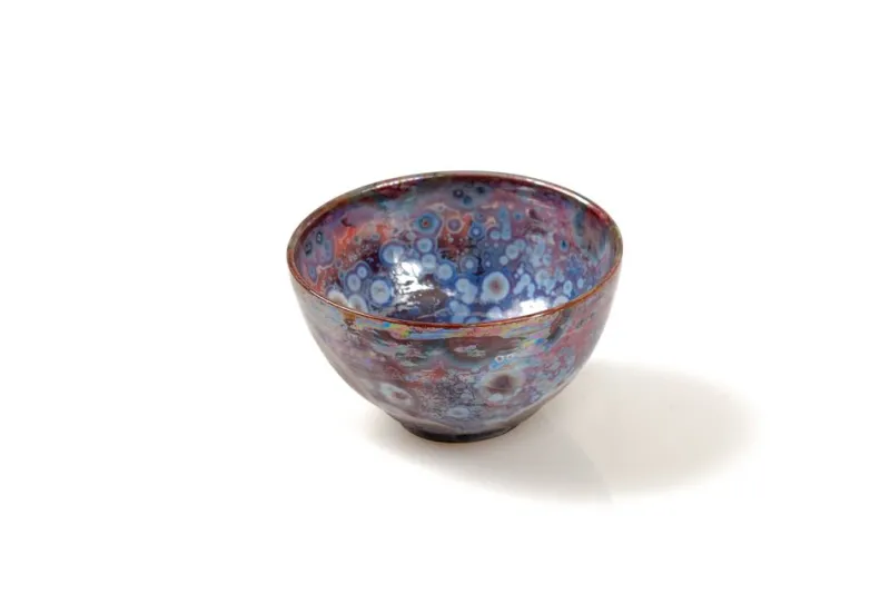 Online Pamono Crystalline Glazed Ceramic Bowl by Isak Isaksson, 2000s
