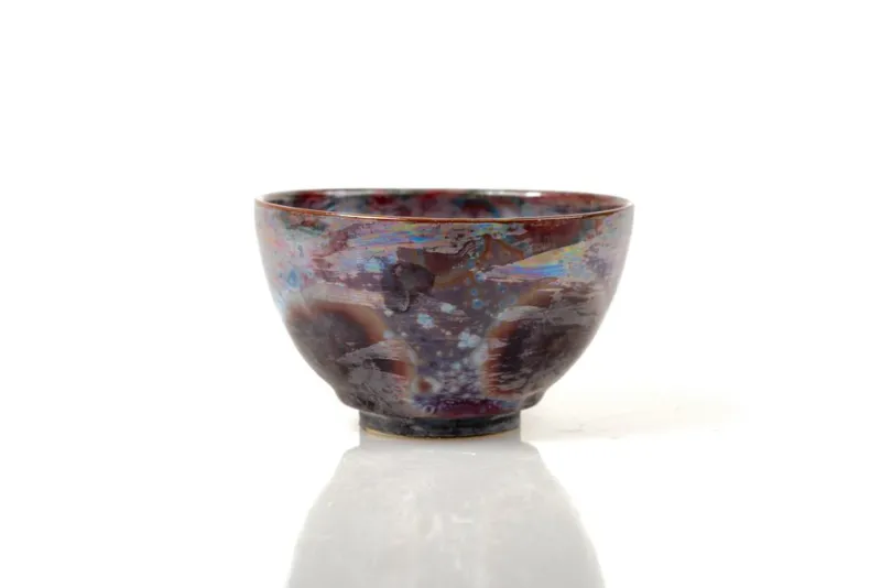 Online Pamono Crystalline Glazed Ceramic Bowl by Isak Isaksson, 2000s