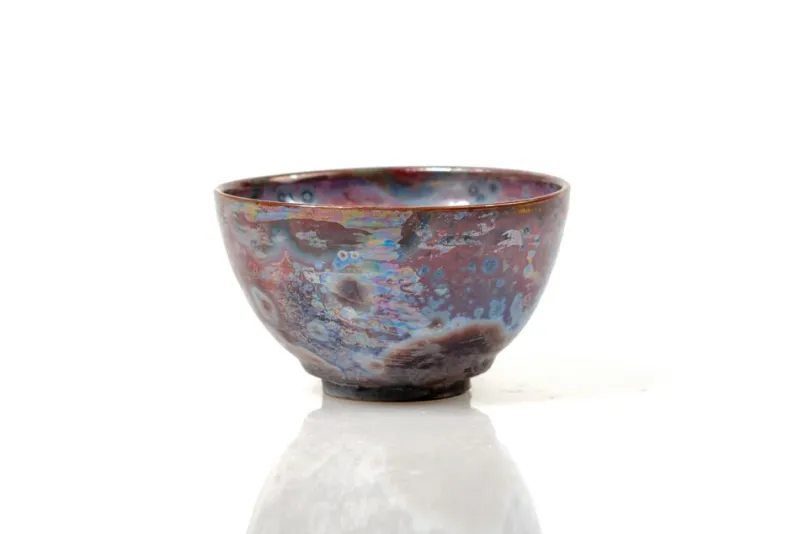 Online Pamono Crystalline Glazed Ceramic Bowl by Isak Isaksson, 2000s