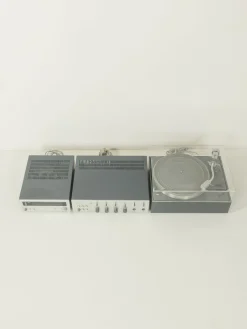 Pamono CSV 500, CE 250 & PCS 5 Hi-Fi-System from Braun, 1960s, Set of 3><noscript><img width=