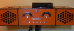 Pamono Cubo RR 126 FO Radiophonograph by Fratelli Castiglioni for Brionvega, Italy, 1960s> Electronics