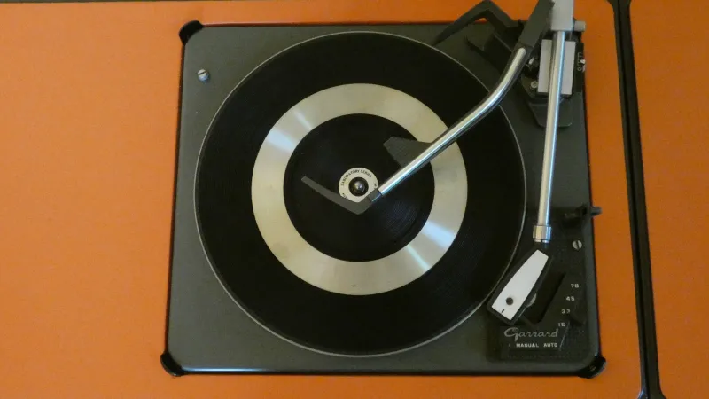 Pamono Cubo RR 126 FO Radiophonograph by Fratelli Castiglioni for Brionvega, Italy, 1960s> Electronics
