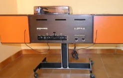 Pamono Cubo RR 126 FO Radiophonograph by Fratelli Castiglioni for Brionvega, Italy, 1960s><noscript><img width=