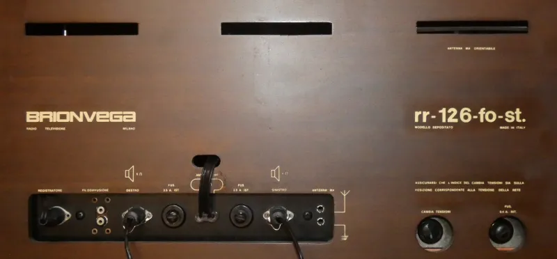 Pamono Cubo RR 126 FO Radiophonograph by Fratelli Castiglioni for Brionvega, Italy, 1960s> Electronics