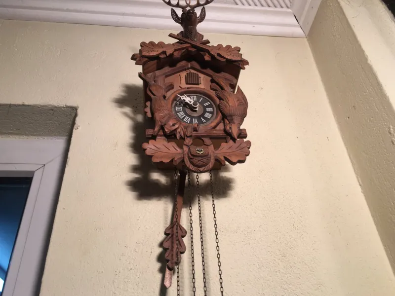 Pamono Cuckoo Clock, 1960s