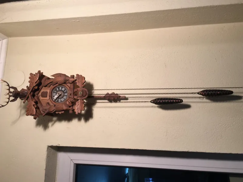 Pamono Cuckoo Clock, 1960s