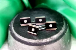Pamono Cufflinks in Platinum with Onyx and Brilliant-Cut Diamonds, Set of 2><noscript><img width=