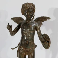 Pamono Cupid, Early 1800s, Large Bronze><noscript><img width=