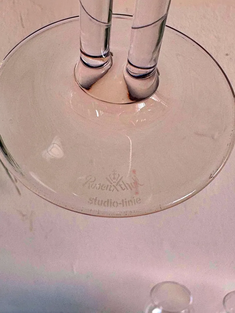Pamono Cupola Series Brandy Glasses from Rosenthal Studio Line, 1980s, Set of 6