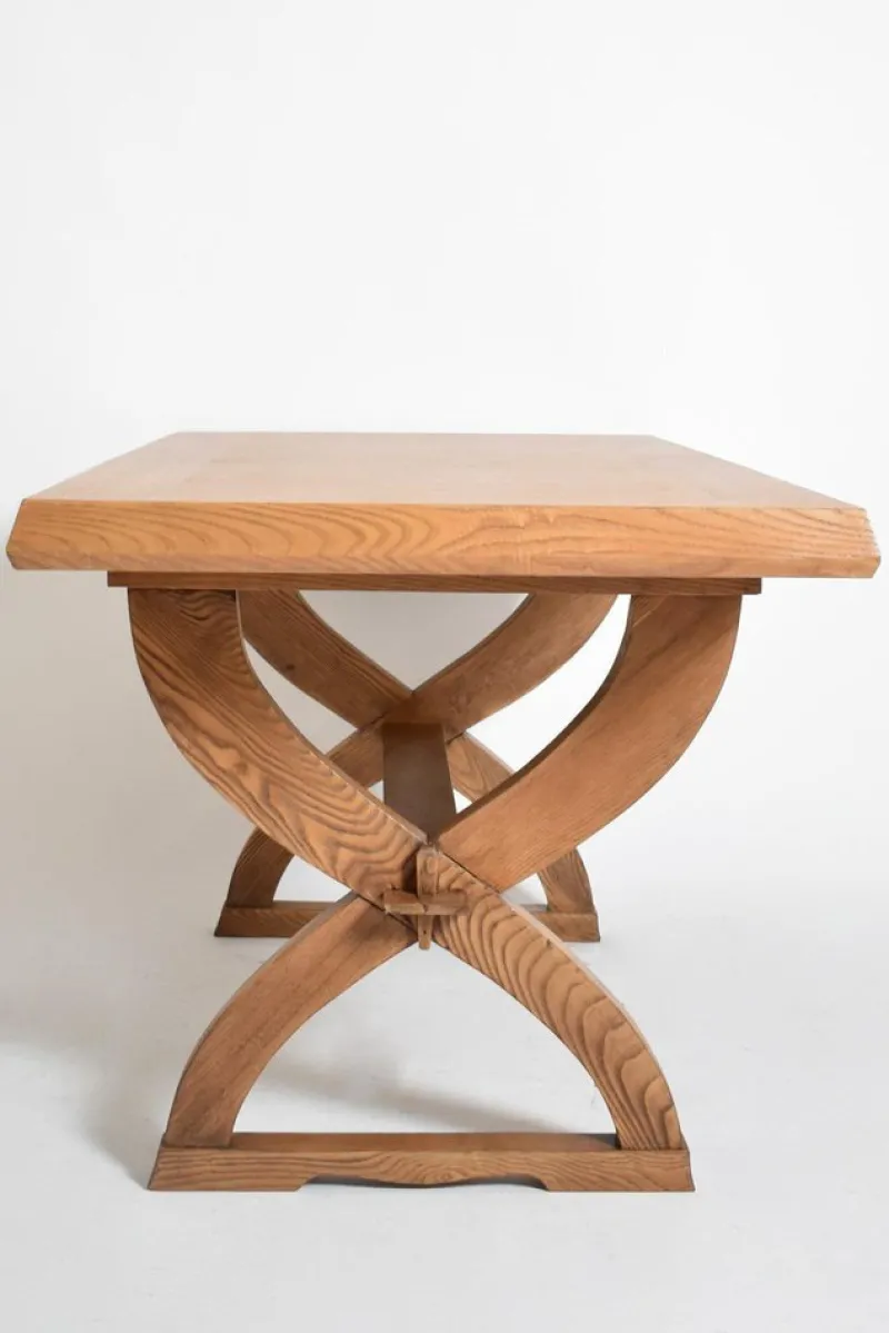 Pamono Curule Console Table, 1950s> Console Tables