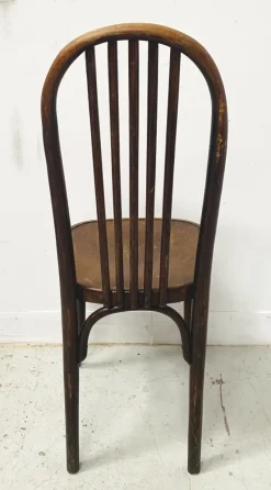 Pamono Curved Wooden Chairs, Set of 6><noscript><img width=