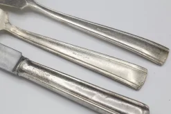 Pamono Cutlery by Gio Ponti for Krupp, Milan, 1950s, Set of 48><noscript><img width=
