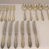 Pamono Cutlery Service for Six People from Krupp Berndorf, 1950s, Set of 18> Dinnerware Accessories