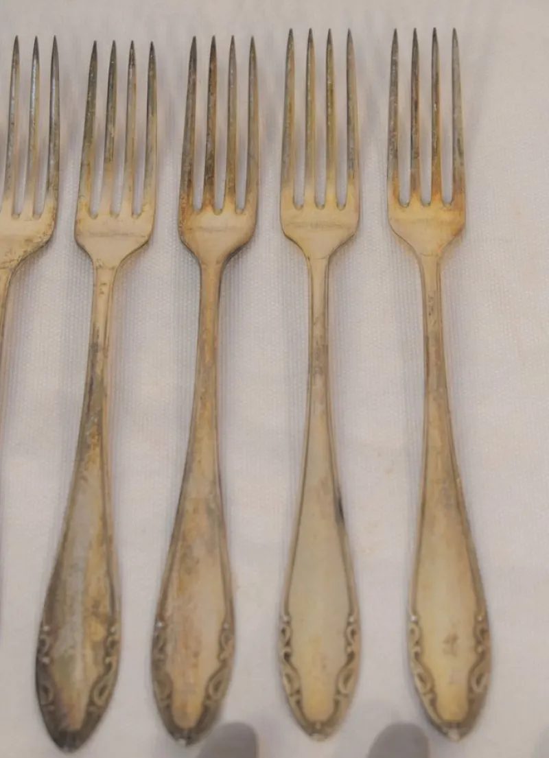 Pamono Cutlery Service for Six People from Krupp Berndorf, 1950s, Set of 18> Dinnerware Accessories