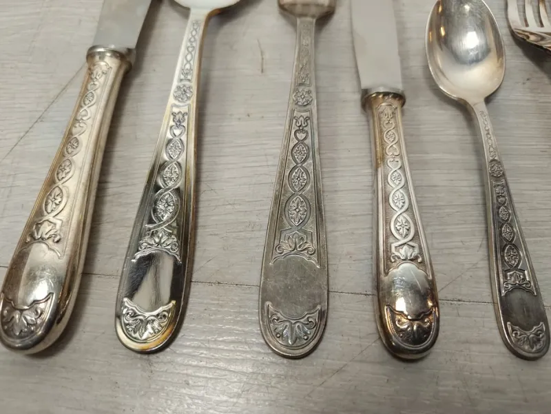 Pamono Cutlery Set with Box from Christofle, 1970s, Set of 114> Cutlery & Serving Utensils