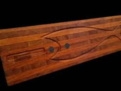 Pamono Cutting Board or Serving Dish in Solid Teak from Digsmed, Denmark><noscript><img width=