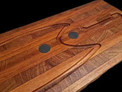 Pamono Cutting Board or Serving Dish in Solid Teak from Digsmed, Denmark><noscript><img width=