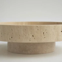 Pamono Cyclo Travertine Bowl from Kiwano Concept><noscript><img width=