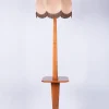 Pamono Czech Art Deco Walnut Floor Lamp, 1920s> Floor Lamps