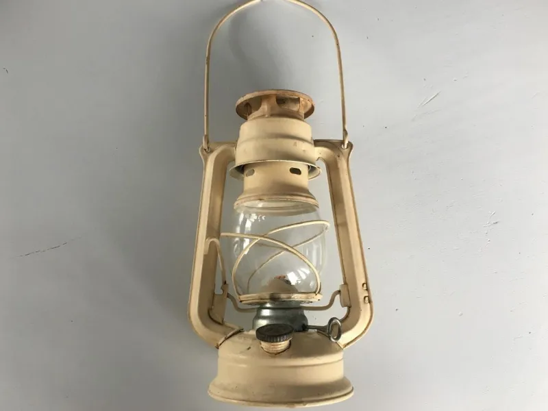 Pamono Czech Metal Meva Oil Lantern Lamp> Candleholders