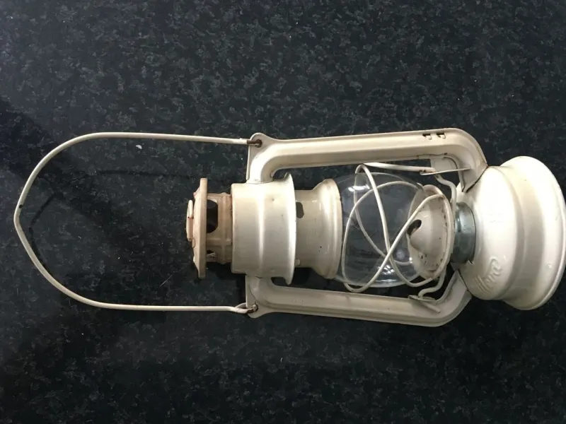Pamono Czech Metal Meva Oil Lantern Lamp> Candleholders
