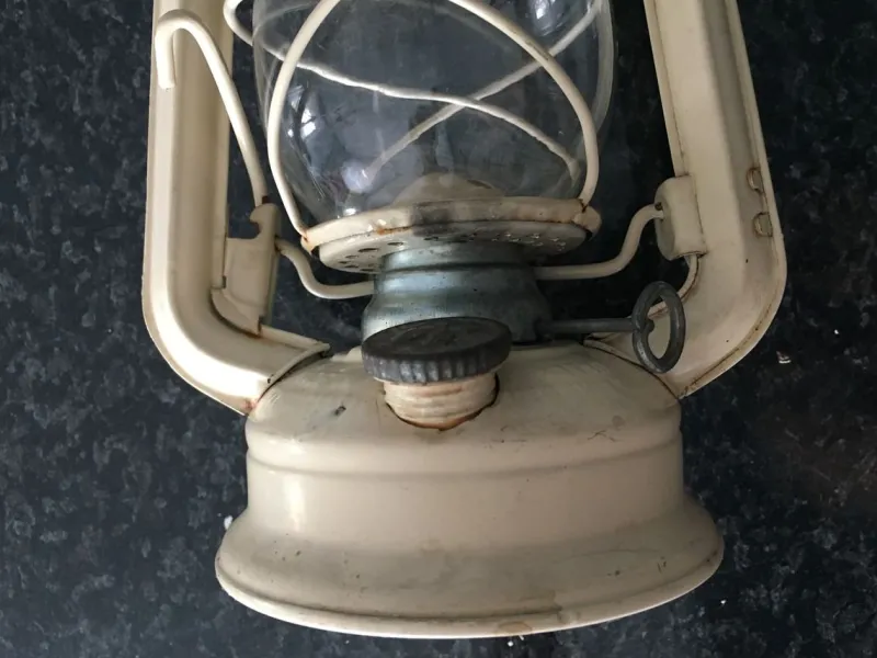 Pamono Czech Metal Meva Oil Lantern Lamp> Candleholders