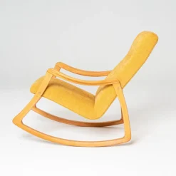 Best Pamono Czech Rocking Chair attributed to Ton, 1960s
