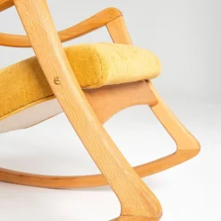 Best Pamono Czech Rocking Chair attributed to Ton, 1960s