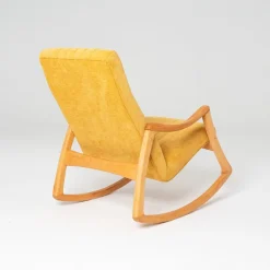 Best Pamono Czech Rocking Chair attributed to Ton, 1960s
