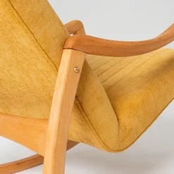 Best Pamono Czech Rocking Chair attributed to Ton, 1960s