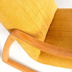 Best Pamono Czech Rocking Chair attributed to Ton, 1960s